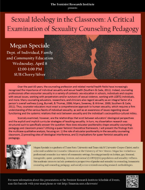 Photo: Sexual Ideology in the Classroom: a Critical Examination of Sexuality Counseling Pedagogy