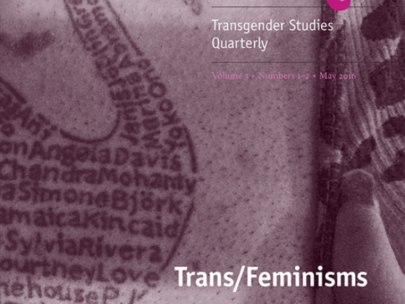 Trans/Feminisms cover
