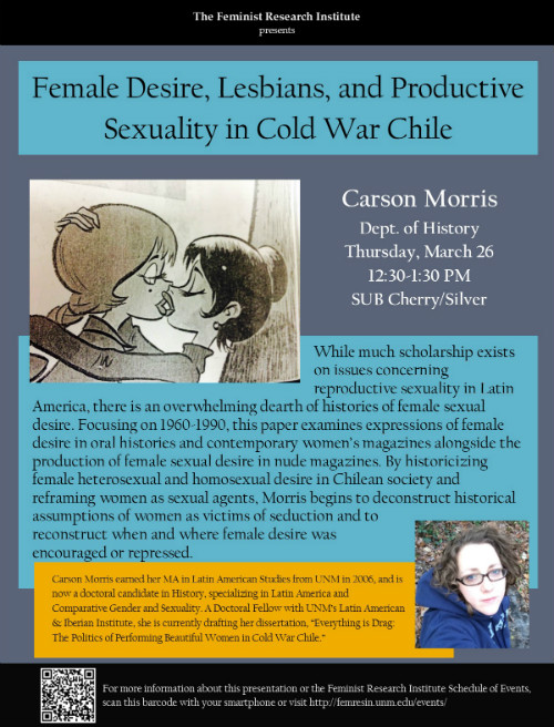 Photo: Female Desire, Lesbians, and Productive Sexuality in Cold War Chile